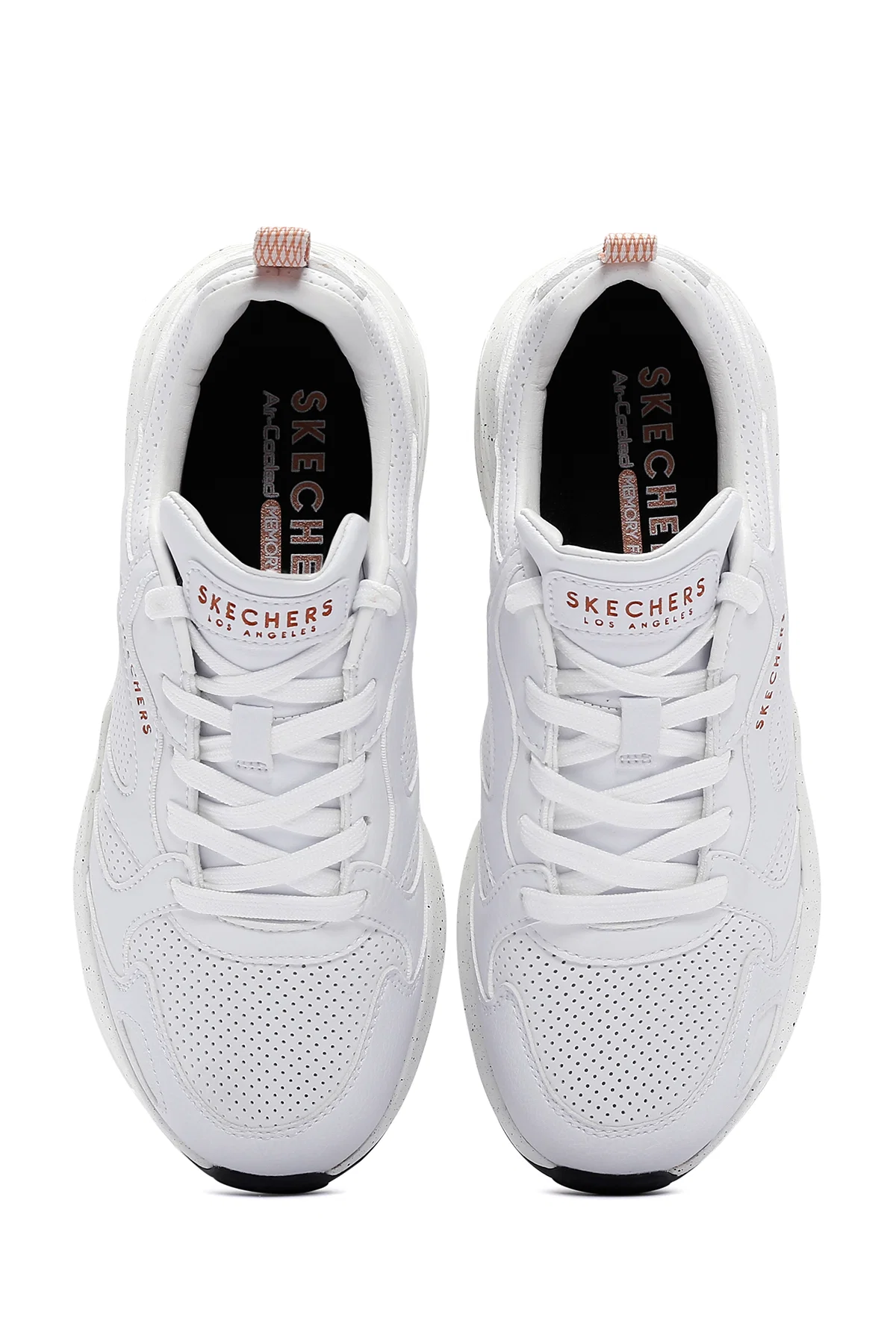 Skechers Kadın Beyaz Out Street Fun Kalın Tabanlı Sneaker - Image 6