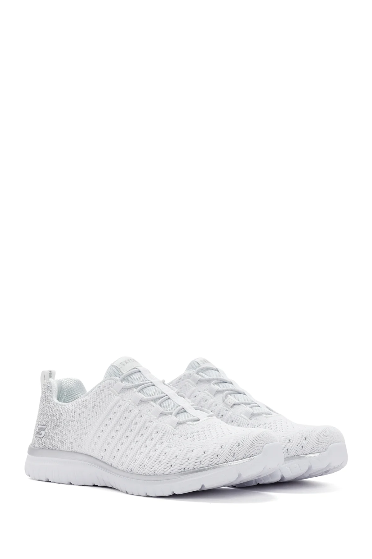 Skechers Kadın Beyaz Virtue Lucent Bağcıklı Sneaker - Image 3