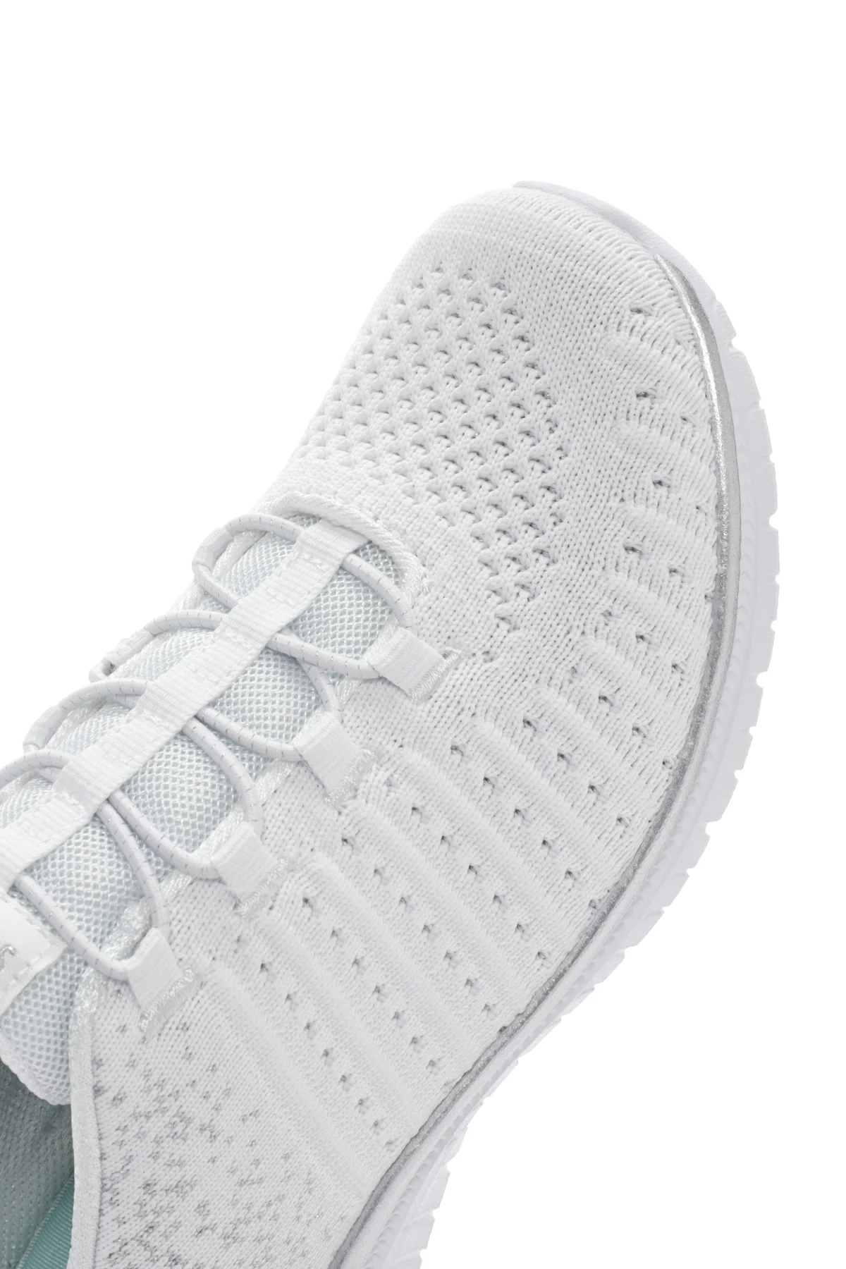 Skechers Kadın Beyaz Virtue Lucent Bağcıklı Sneaker - Image 9