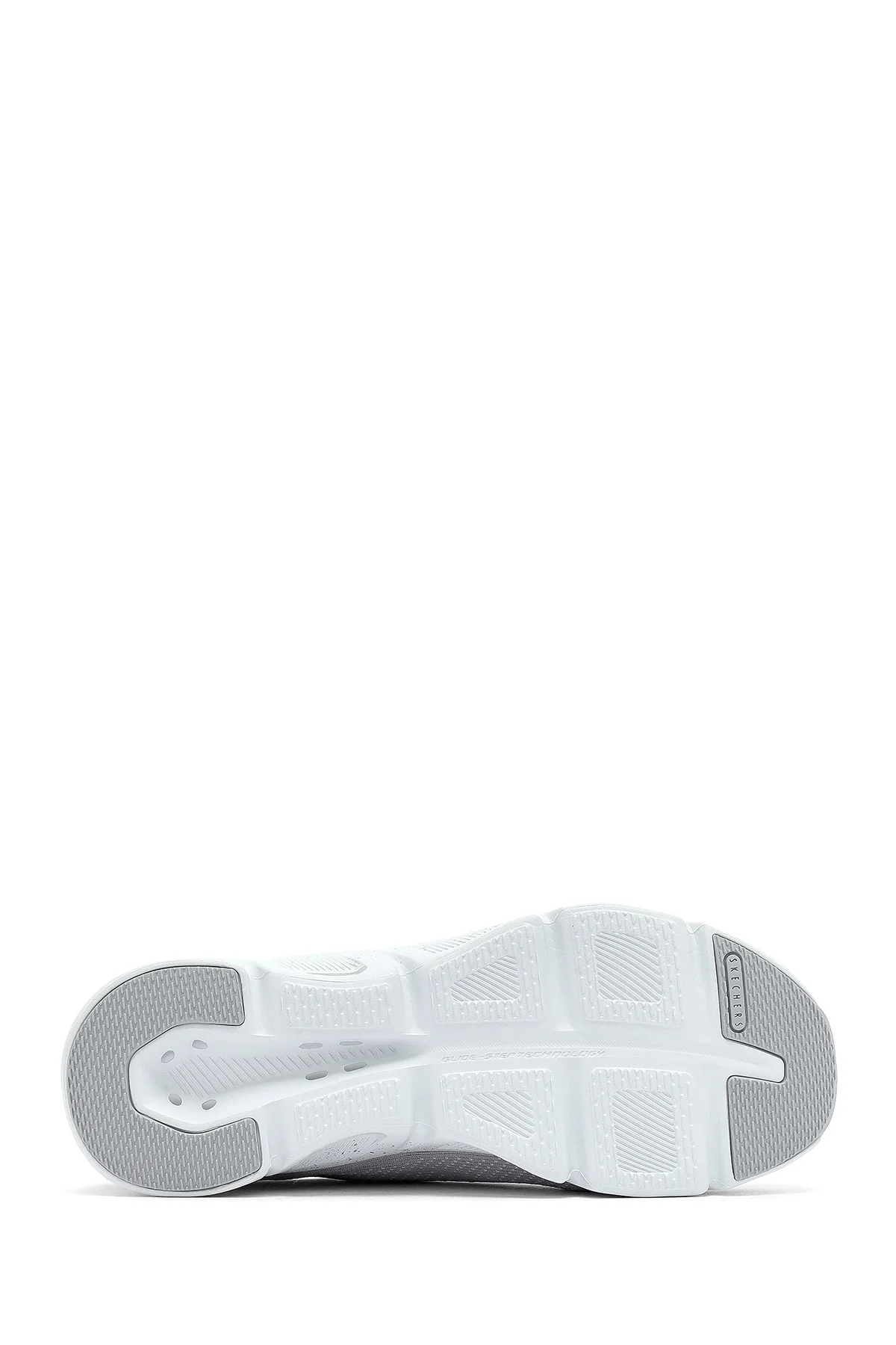 Skechers Kadın Gri Glide Step Gratify Bağcıklı Kumaş Sneaker - Image 4