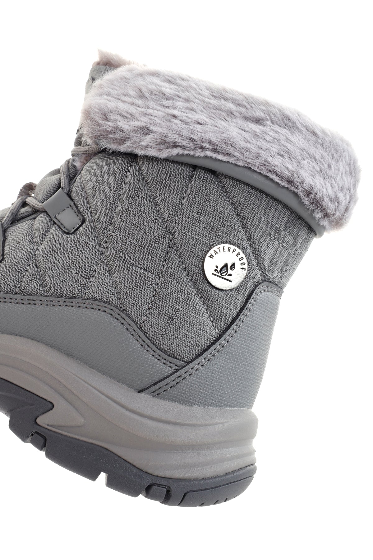 Skechers Kadın Gri Trego Outdoor Bot - Image 7