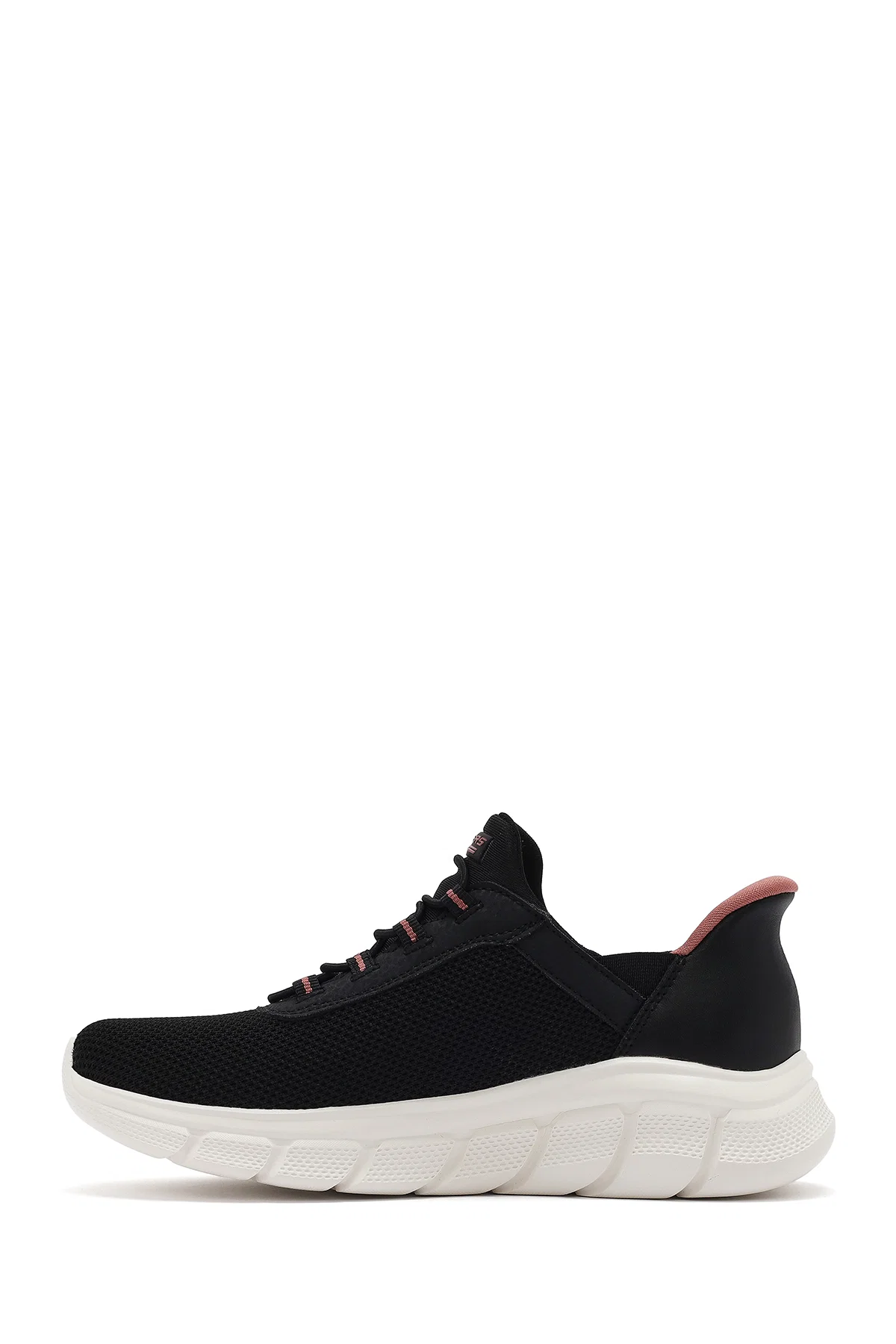 Skechers Kadın Siyah Bobs B Flex - Fan Fav Kalın Tabanlı Kumaş Sneaker - Image 2