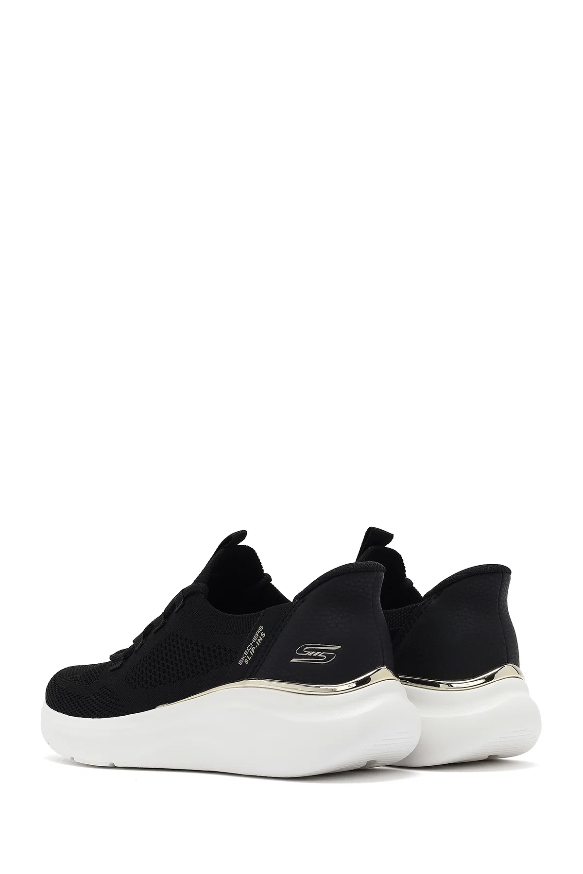 Skechers Kadın Siyah Bobs B Love-True Delight Bağcıklı Kalın Tabanlı Sneaker - Image 5