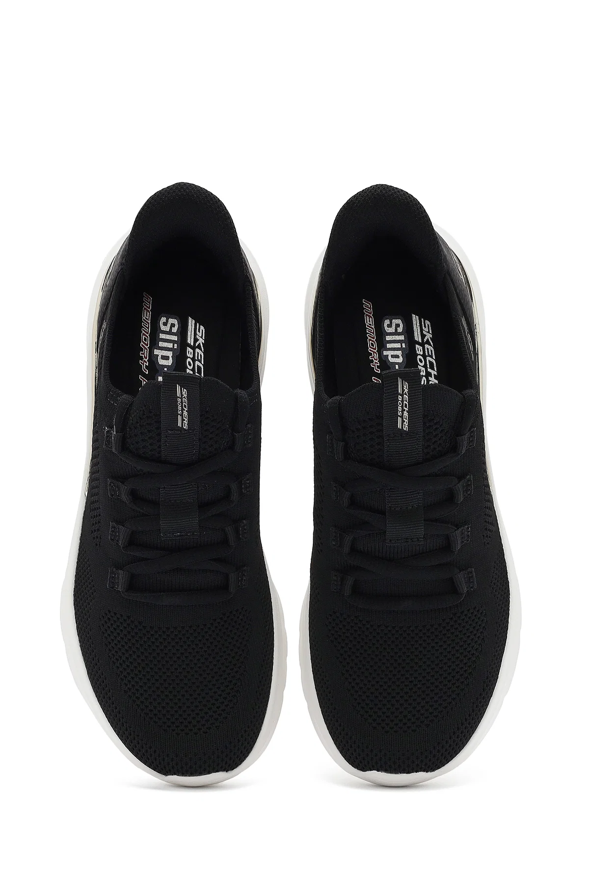 Skechers Kadın Siyah Bobs B Love-True Delight Bağcıklı Kalın Tabanlı Sneaker - Image 7