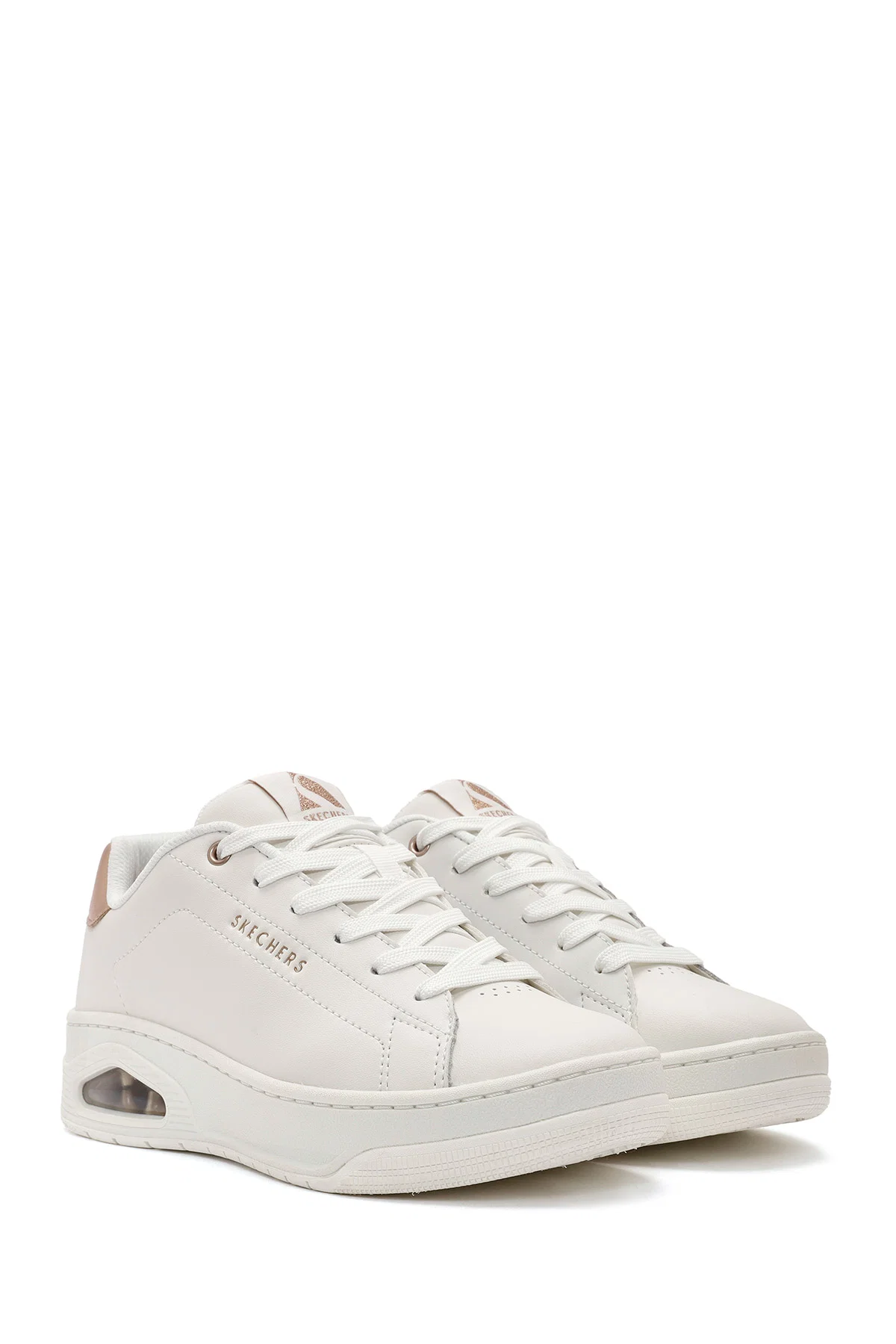 Skechers Kadın Siyah Escape Plan Bağcıklı Sneaker - Image 15