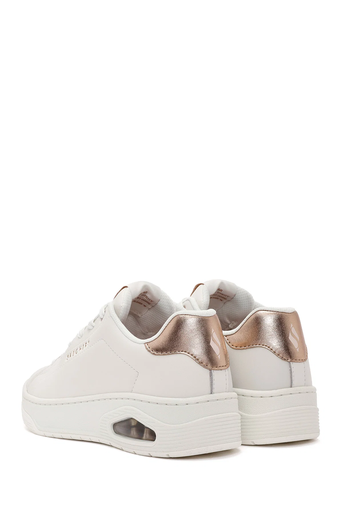 Skechers Kadın Siyah Escape Plan Bağcıklı Sneaker - Image 17