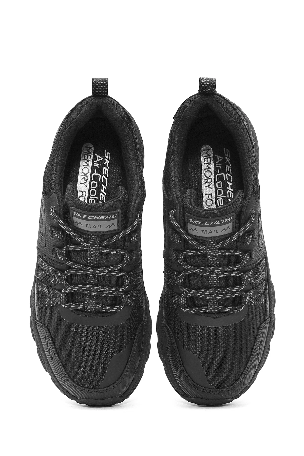 Skechers Kadın Siyah Escape Plan Bağcıklı Sneaker - Image 6