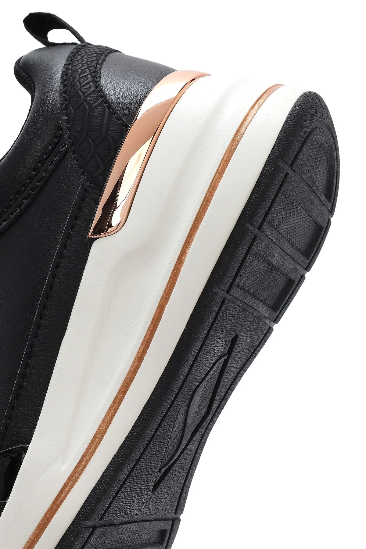 Skechers Kadın Siyah Fine Shine Kalın Tabanlı Sneaker - Image 8