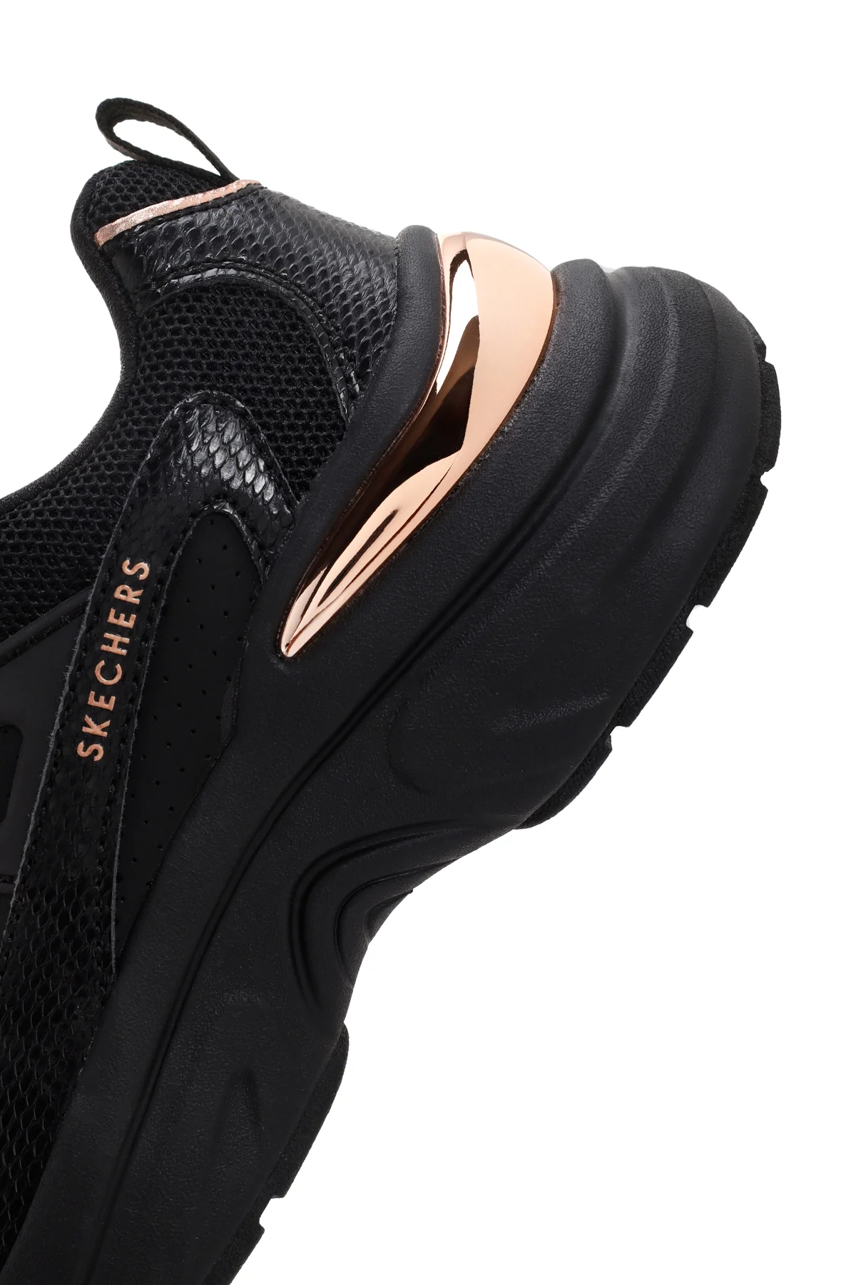 Skechers Kadın Siyah Hazel - Faye Kalın Tabanlı Sneaker - Image 7