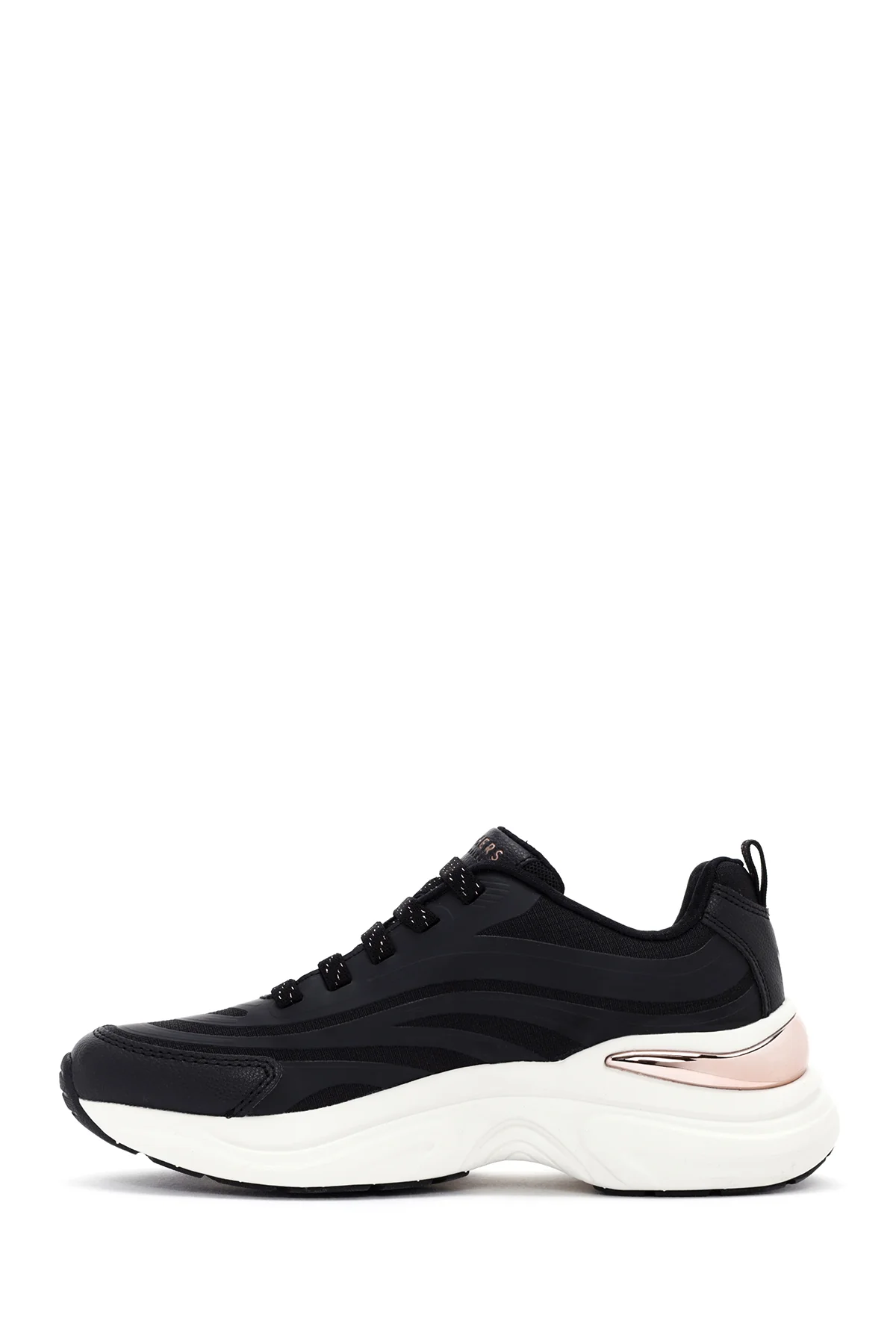 Skechers Kadın Siyah Hazel - Step N Flow Bağcıklı Kalın Tabanlı Sneaker - Image 2