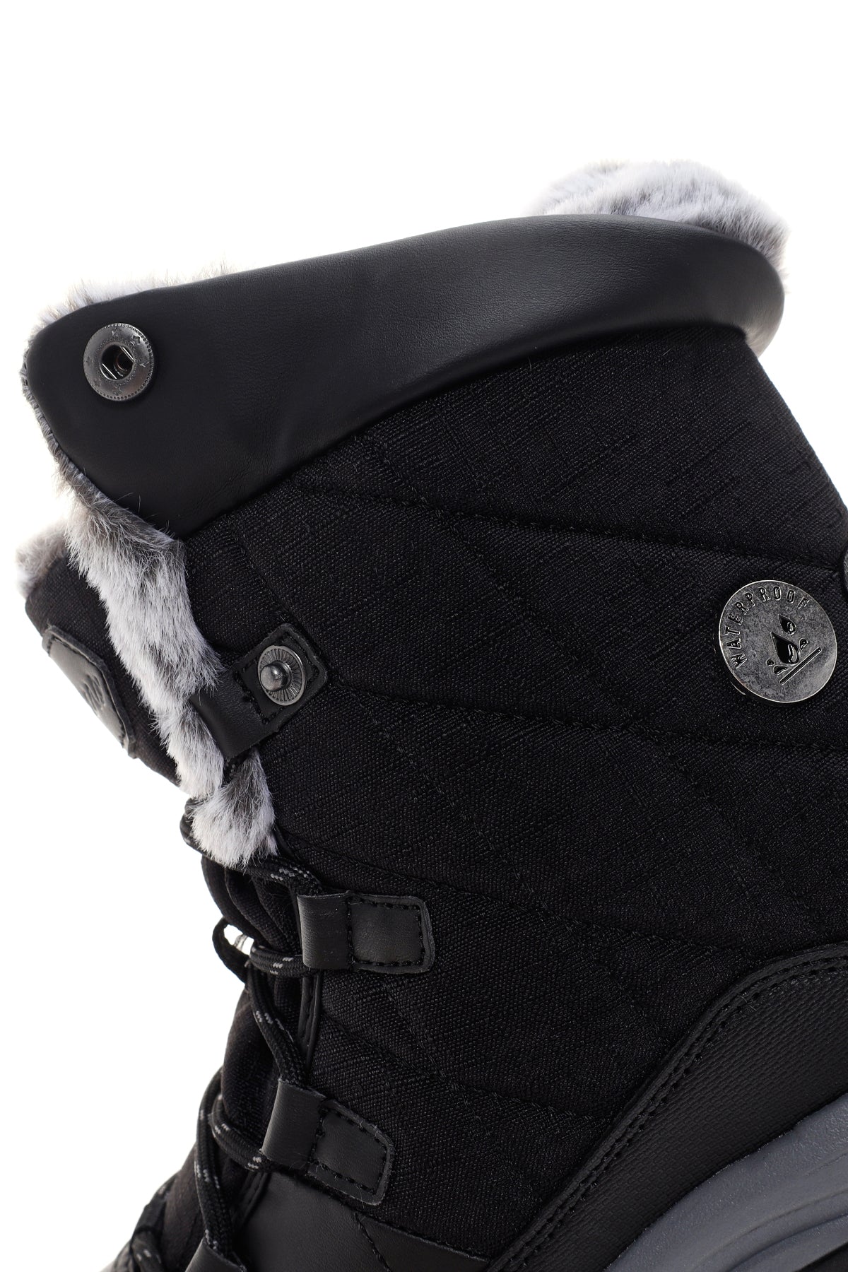 Skechers Kadın Siyah Trego Kalın Tabanlı Bot - Image 10