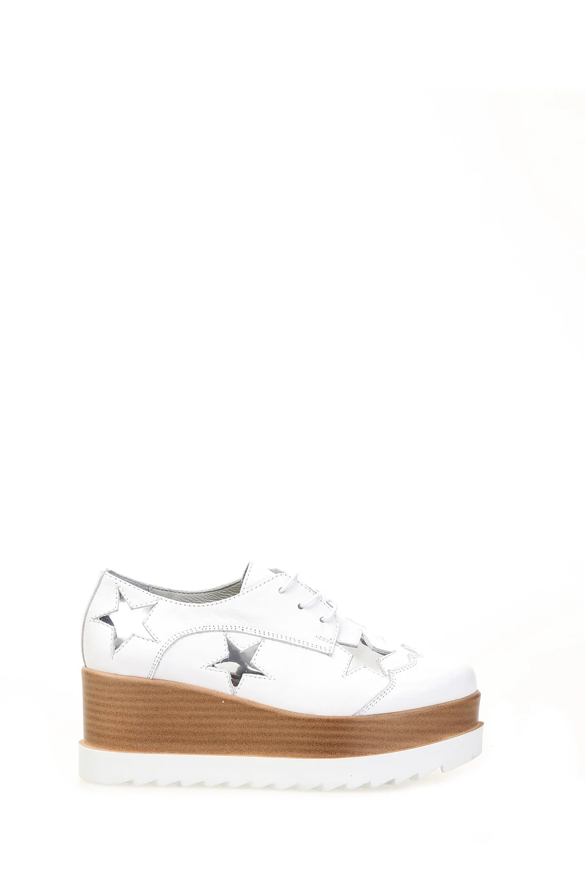 Yıldız Detaylı Kalın Tabanlı Kadın Sneaker - Image 2