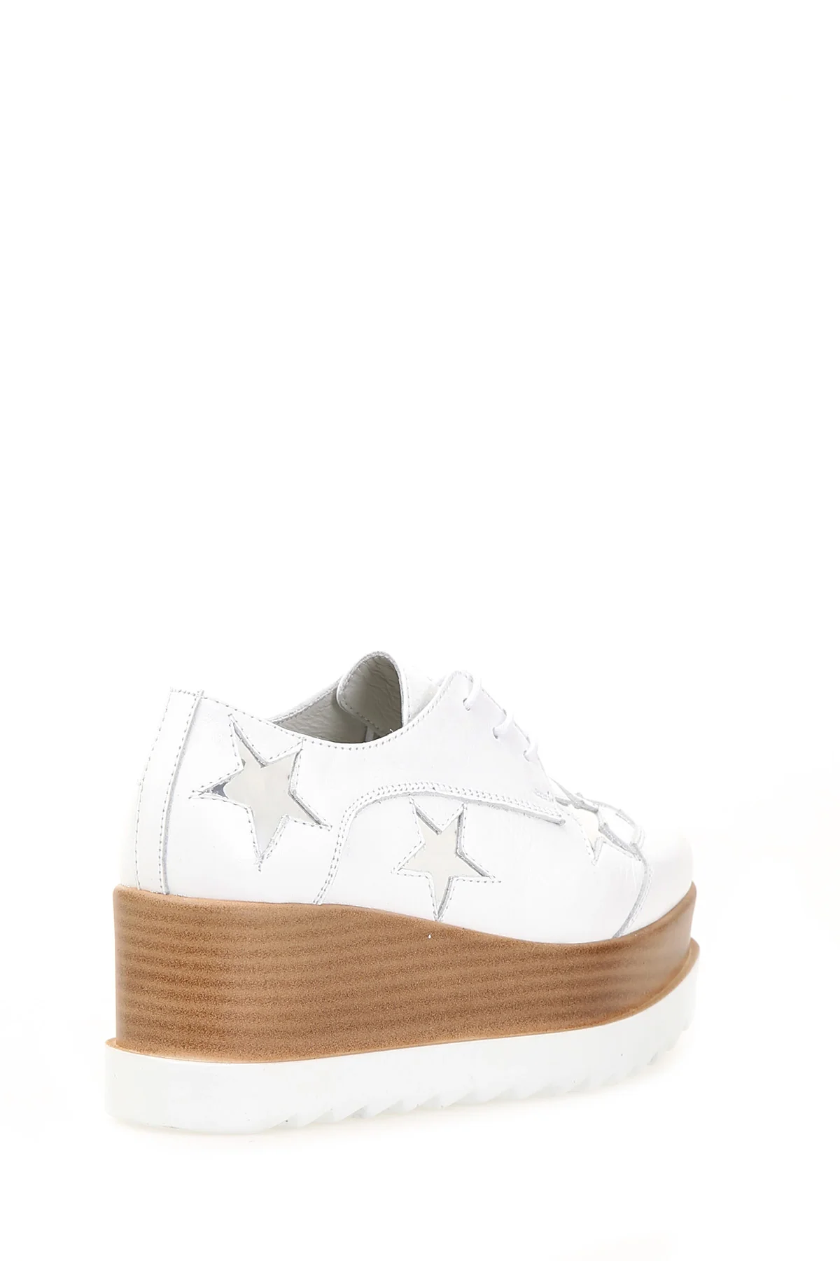 Yıldız Detaylı Kalın Tabanlı Kadın Sneaker - Image 3
