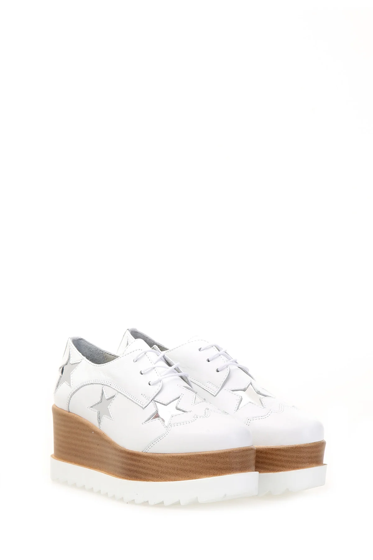 Yıldız Detaylı Kalın Tabanlı Kadın Sneaker - Image 5